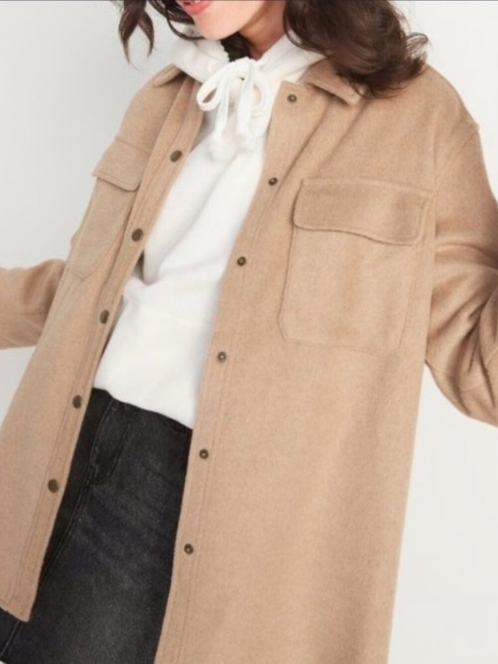 Old Navy Brushed Utility Shacket